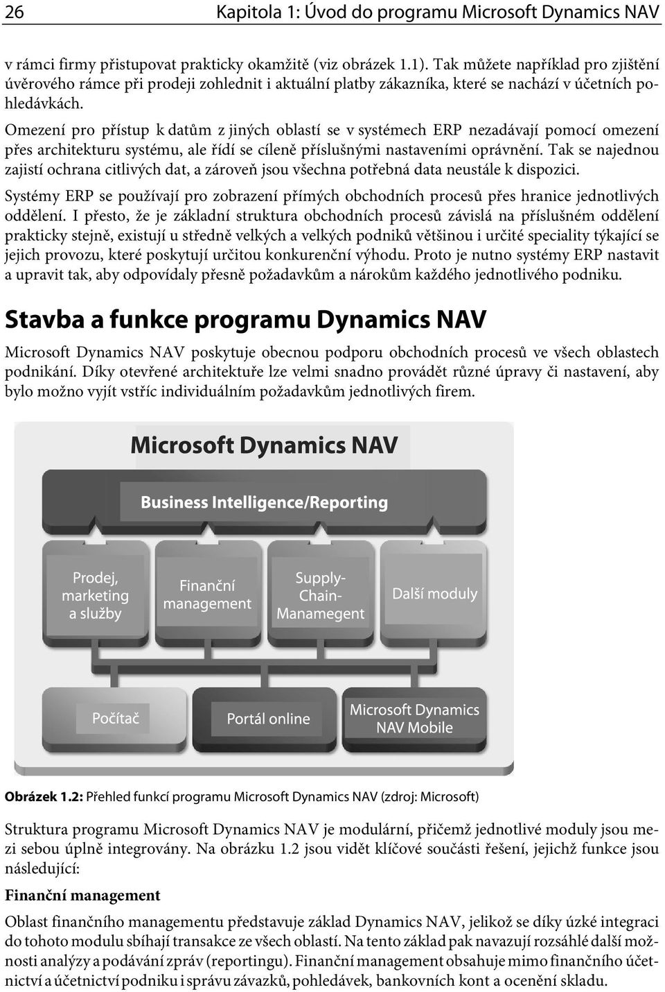 Omezení pro přístup k datům z jiných oblastí se v systémech ERP nezadávají pomocí omezení přes architekturu systému, ale řídí se cíleně příslušnými nastaveními oprávnění.