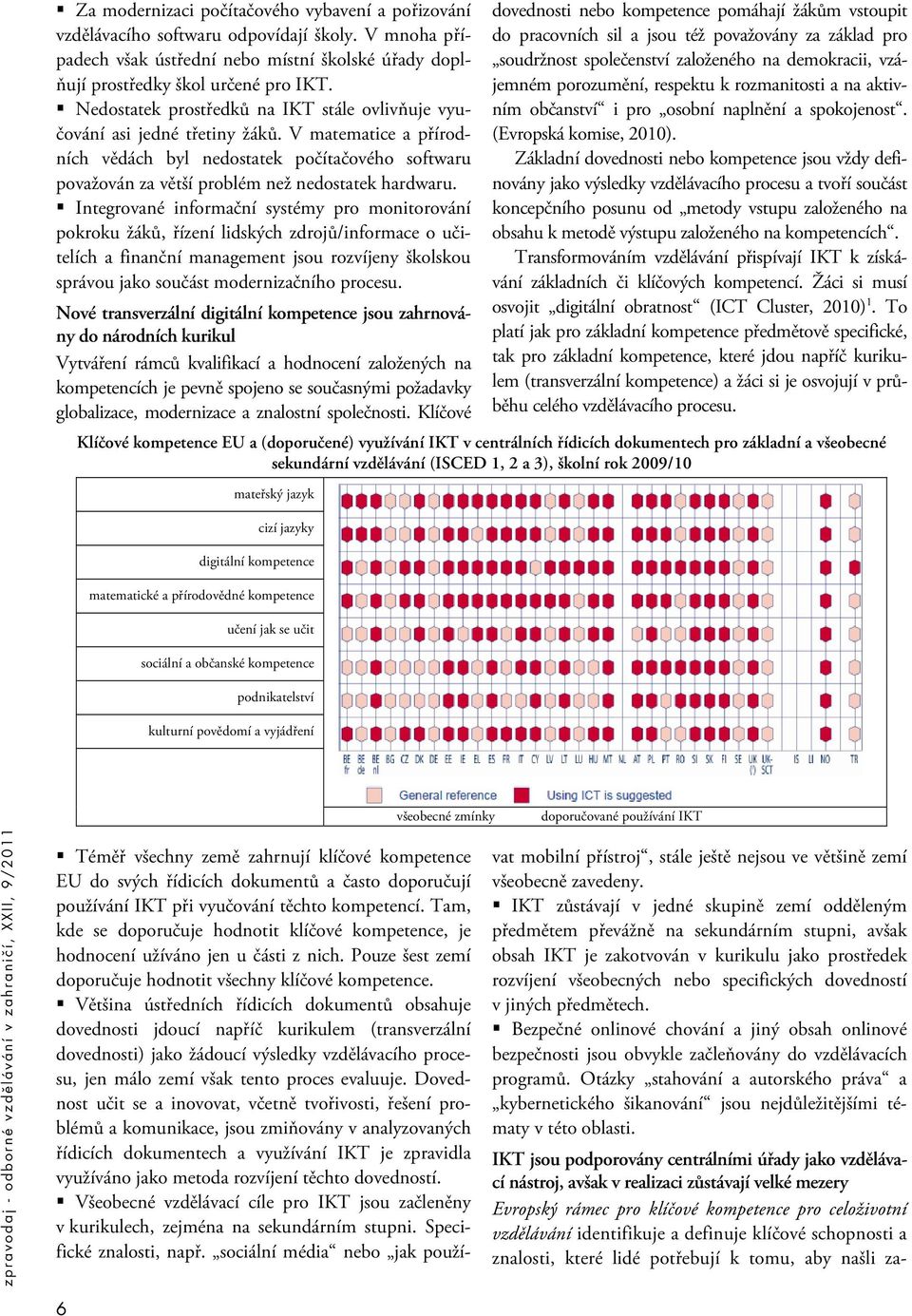 Integrované informační systémy pro monitorování pokroku žáků, řízení lidských zdrojů/informace o učitelích a finanční management jsou rozvíjeny školskou správou jako součást modernizačního procesu.