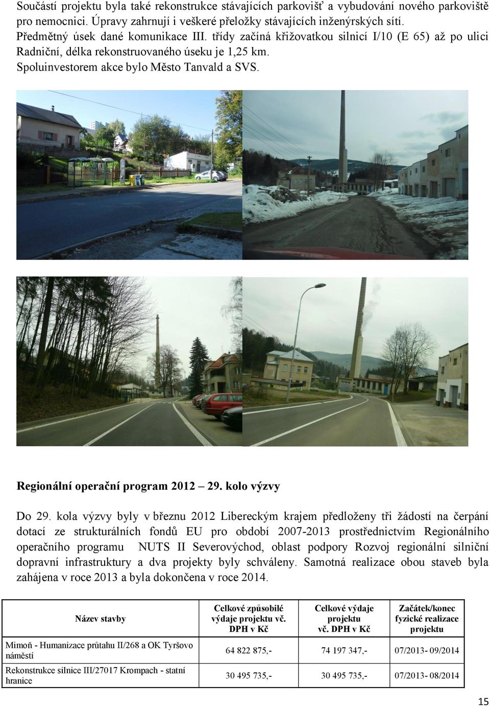 Regionální operační program 2012 29. kolo výzvy Do 29.