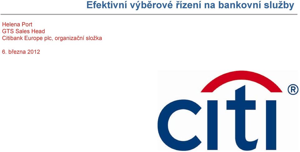 Sales Head Citibank Europe plc,