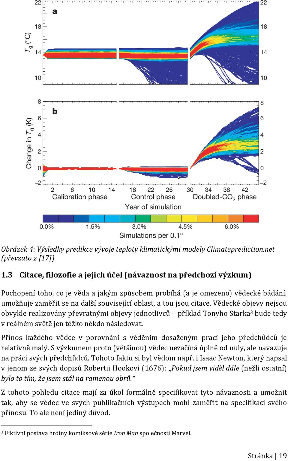 tou jsou citace. Vědecké objevy nejsou obvykle realizovány převratnými objevy jednotlivců příklad Tonyho Starka 3 bude tedy v reálném světě jen těžko někdo následovat.