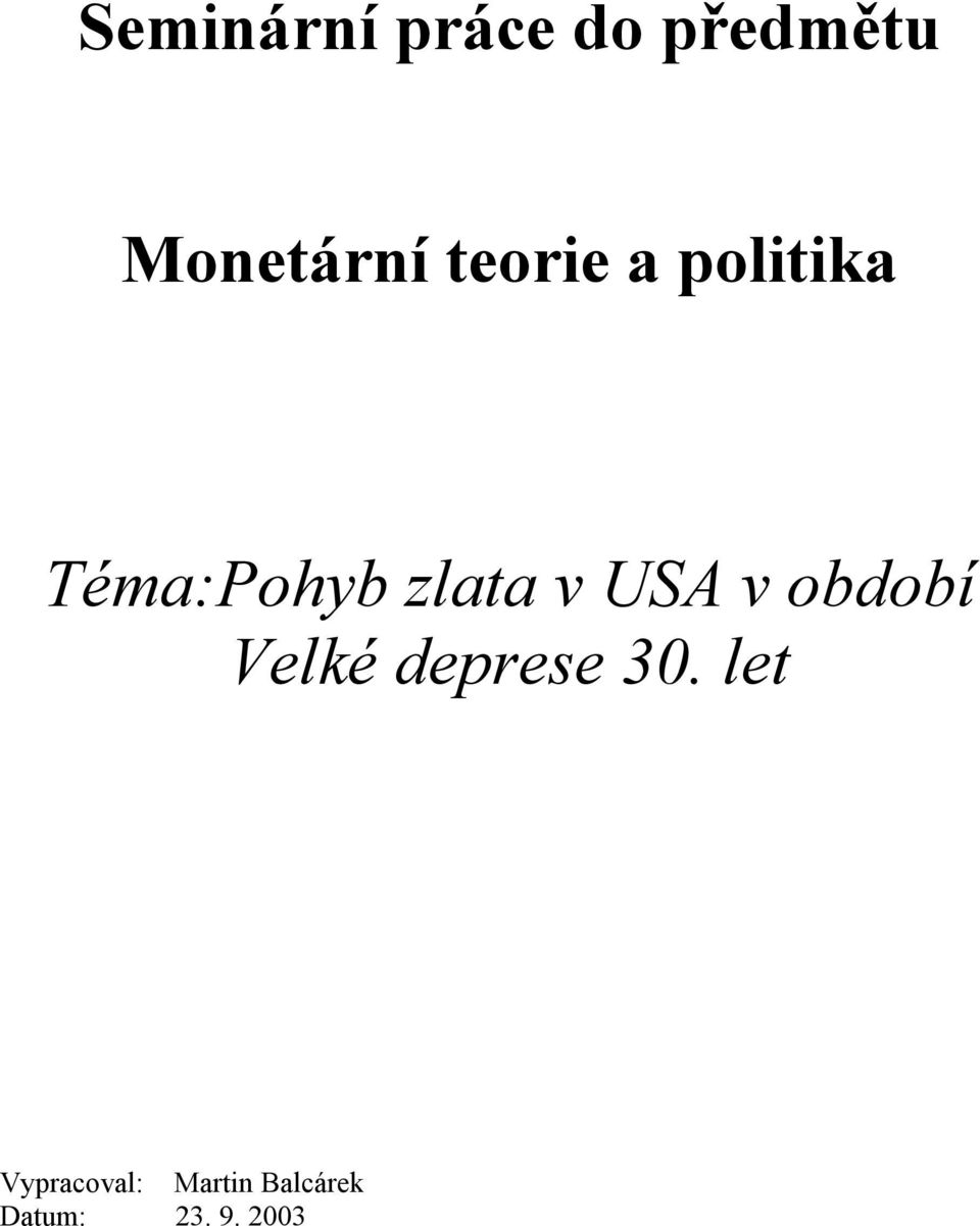 USA v období Velké deprese 30.