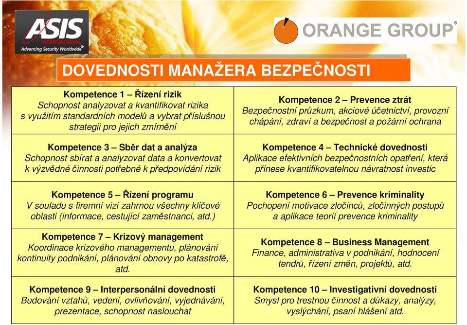 vizí zahrnou všechny klíčové oblasti (informace, cestující zaměstnanci, atd.