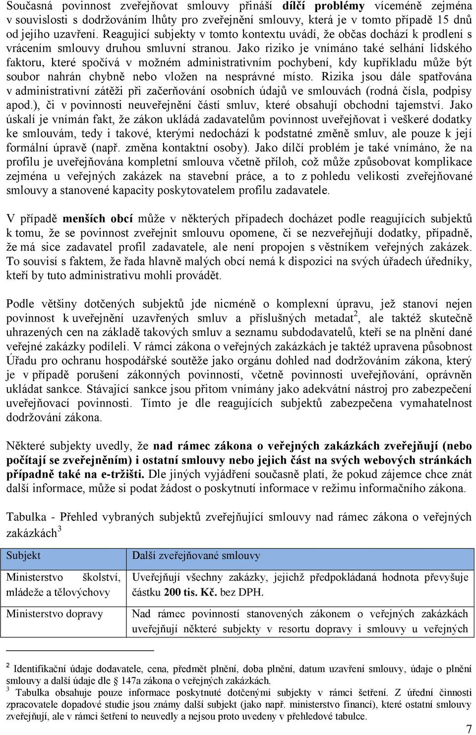 Jako riziko je vnímáno také selhání lidského faktoru, které spočívá v možném administrativním pochybení, kdy kupříkladu může být soubor nahrán chybně nebo vložen na nesprávné místo.