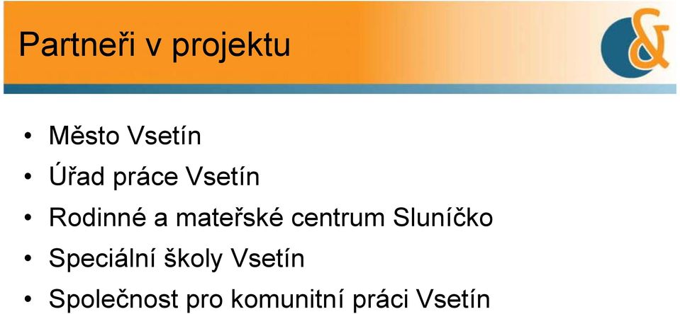 centrum Sluníčko Speciální školy