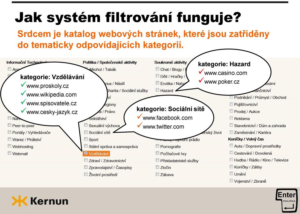 odpovídajících kategorií. kategorie: Vzdělávání www.proskoly.cz www.wikipedia.