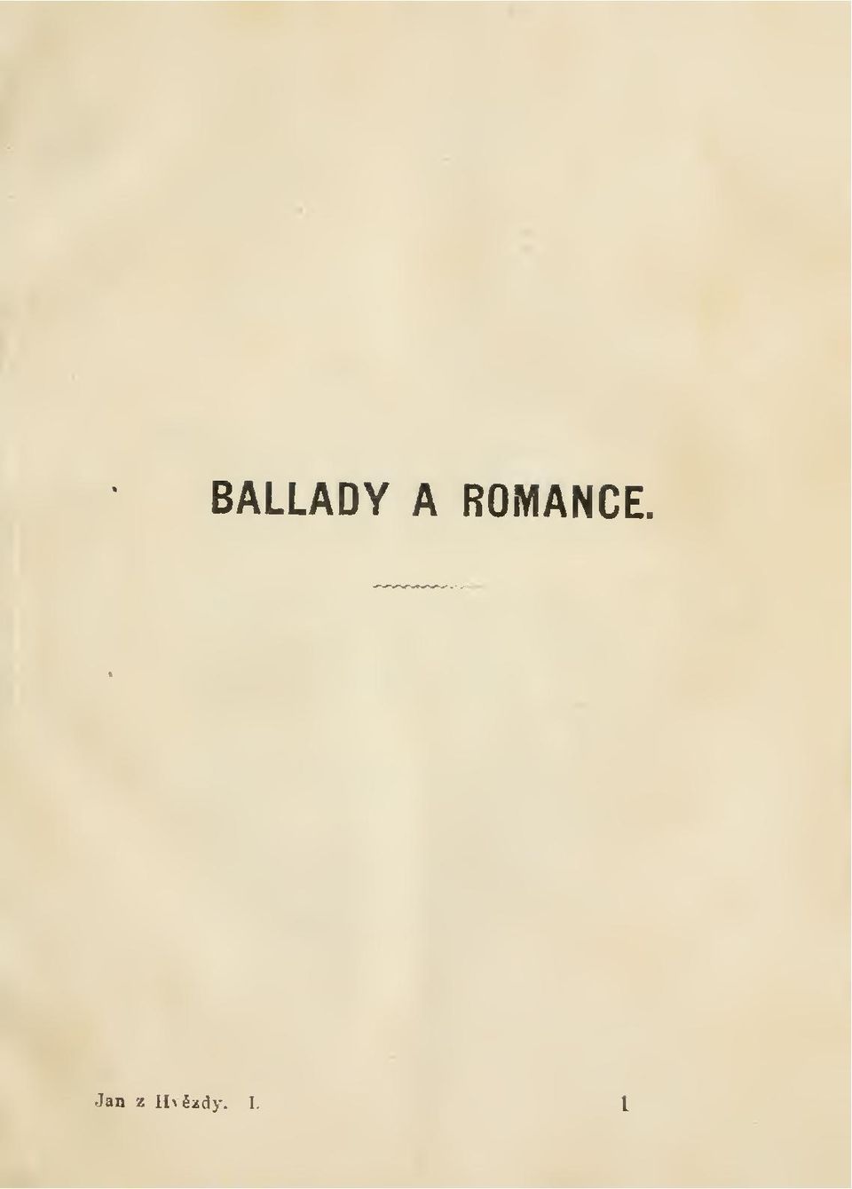 BALLADY A