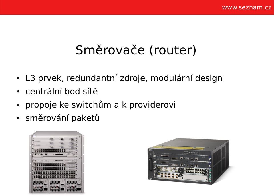 design centrální bod sítě propoje