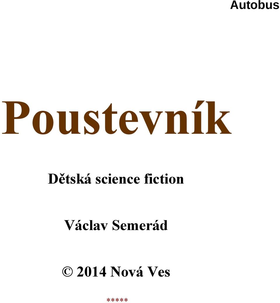 fiction Václav