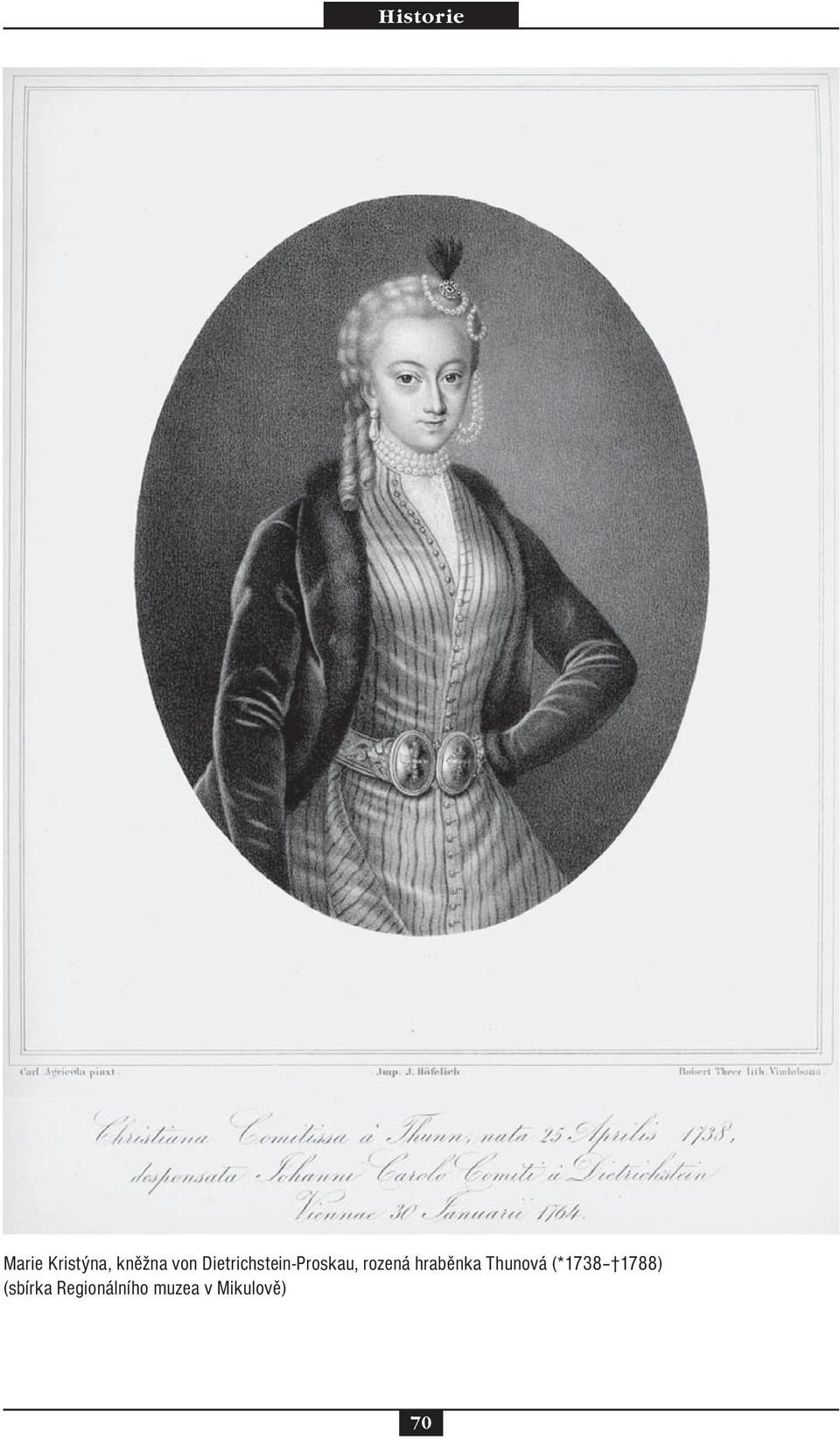 hraběnka Thunová (*1738 1788)