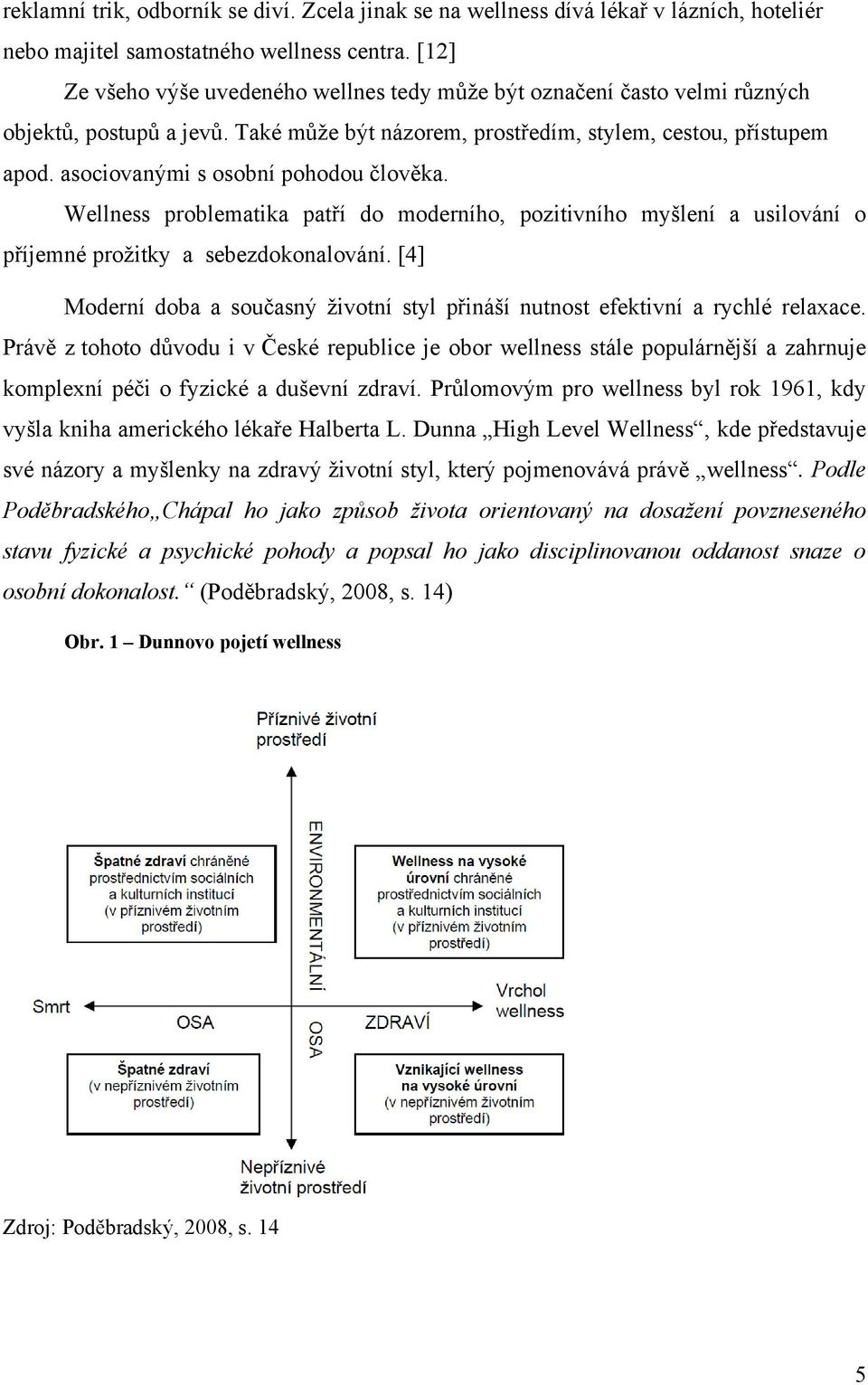 asociovanými s osobní pohodou člověka. Wellness problematika patří do moderního, pozitivního myšlení a usilování o příjemné proţitky a sebezdokonalování.