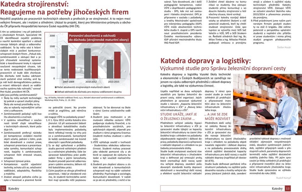 S tím se setkáváme i my při jednáních v jihočeských firmách. Specialisté HK ČR identifikovali největší problémy a navrhli konkrétní opatření v oblasti rozvoje lidských zdrojů a odborného vzdělávání.