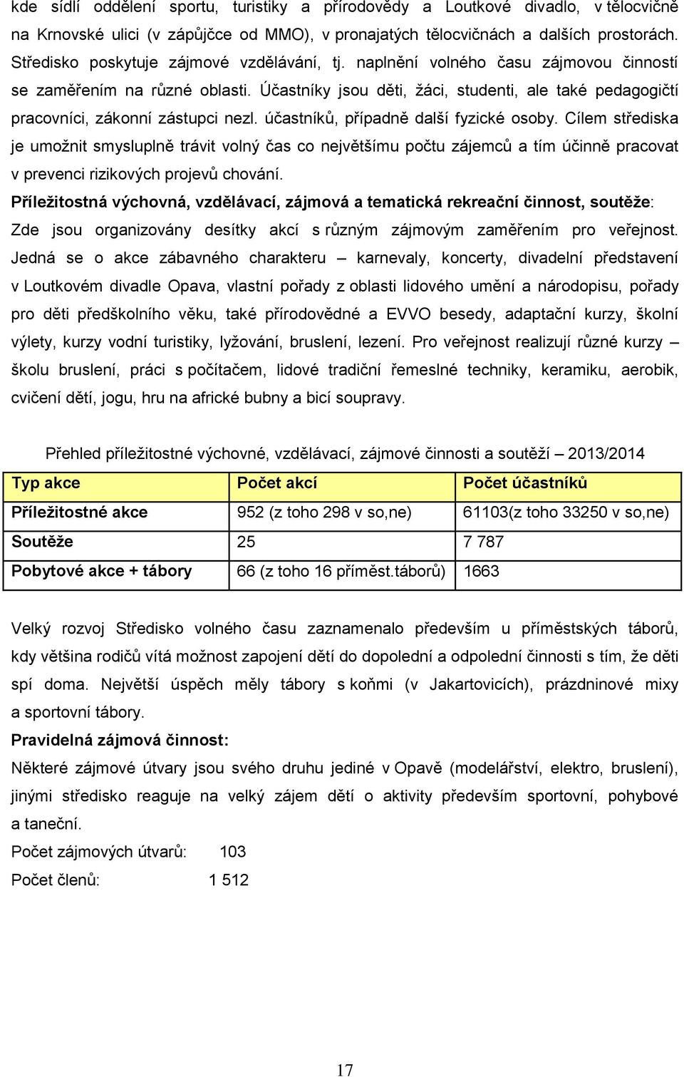 Účastníky jsou děti, žáci, studenti, ale také pedagogičtí pracovníci, zákonní zástupci nezl. účastníků, případně další fyzické osoby.