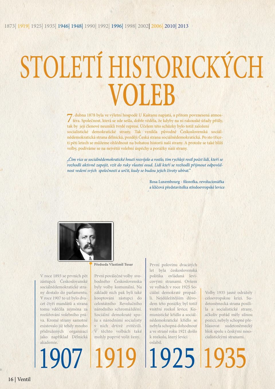 Účelem této schůzky bylo totiž založení socialistické demokratické strany. Tak vznikla původně Československá sociálnědemokratická strana dělnická, později Česká strana sociálnědemokratická.