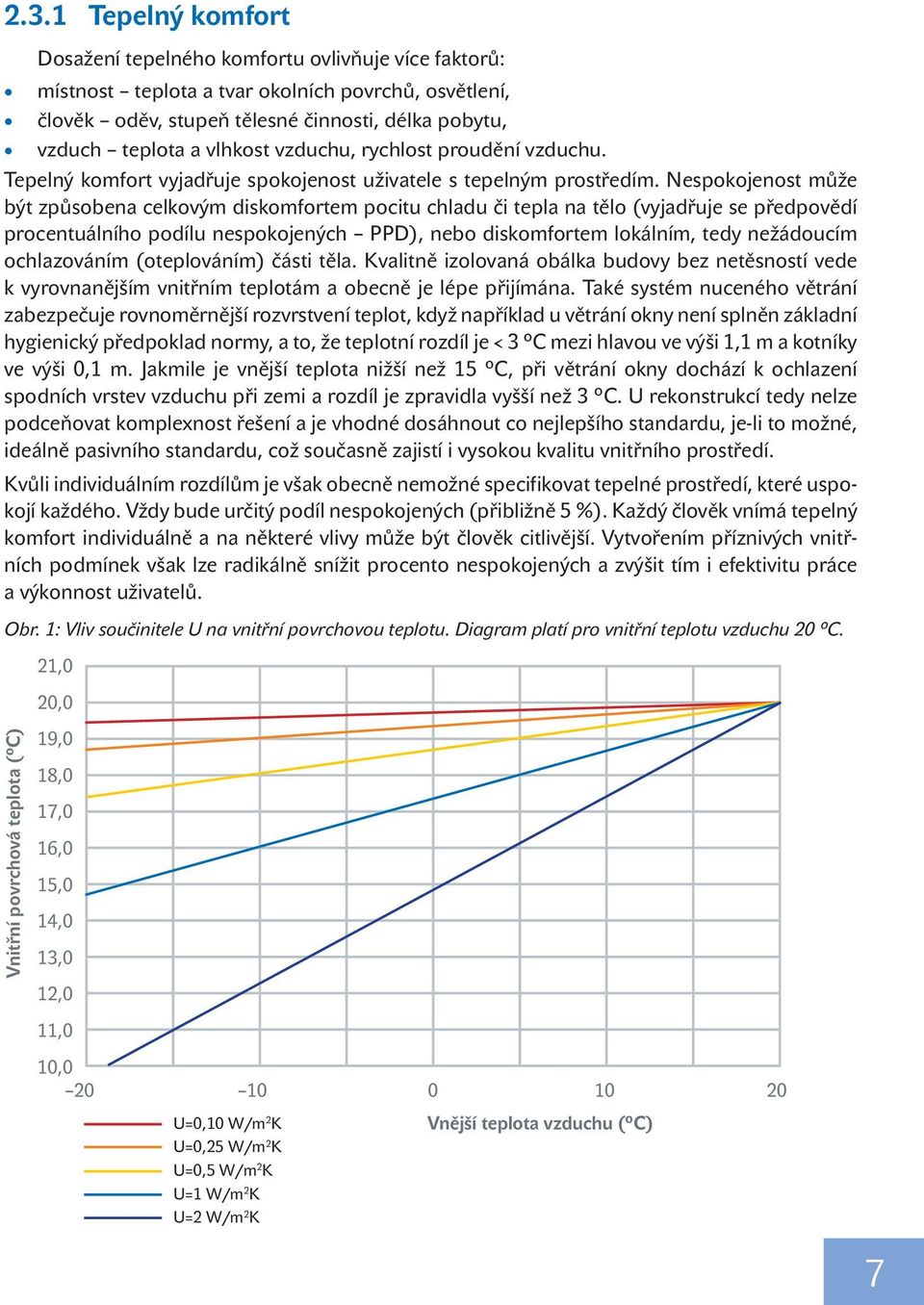 Nespokojenost může být způsobena celkovým diskomfortem pocitu chladu či tepla na tělo (vyjadřuje se předpovědí procentuálního podílu nespokojených PPD), nebo diskomfortem lokálním, tedy nežádoucím