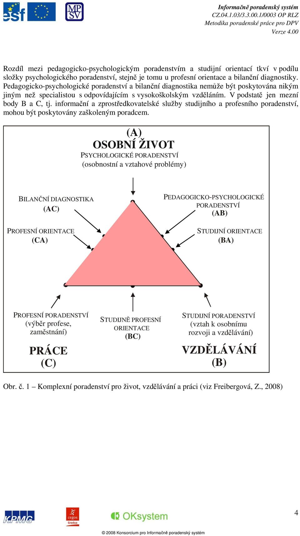 informační a zprostředkovatelské služby studijního a profesního poradenství, mohou být poskytovány zaškoleným poradcem.