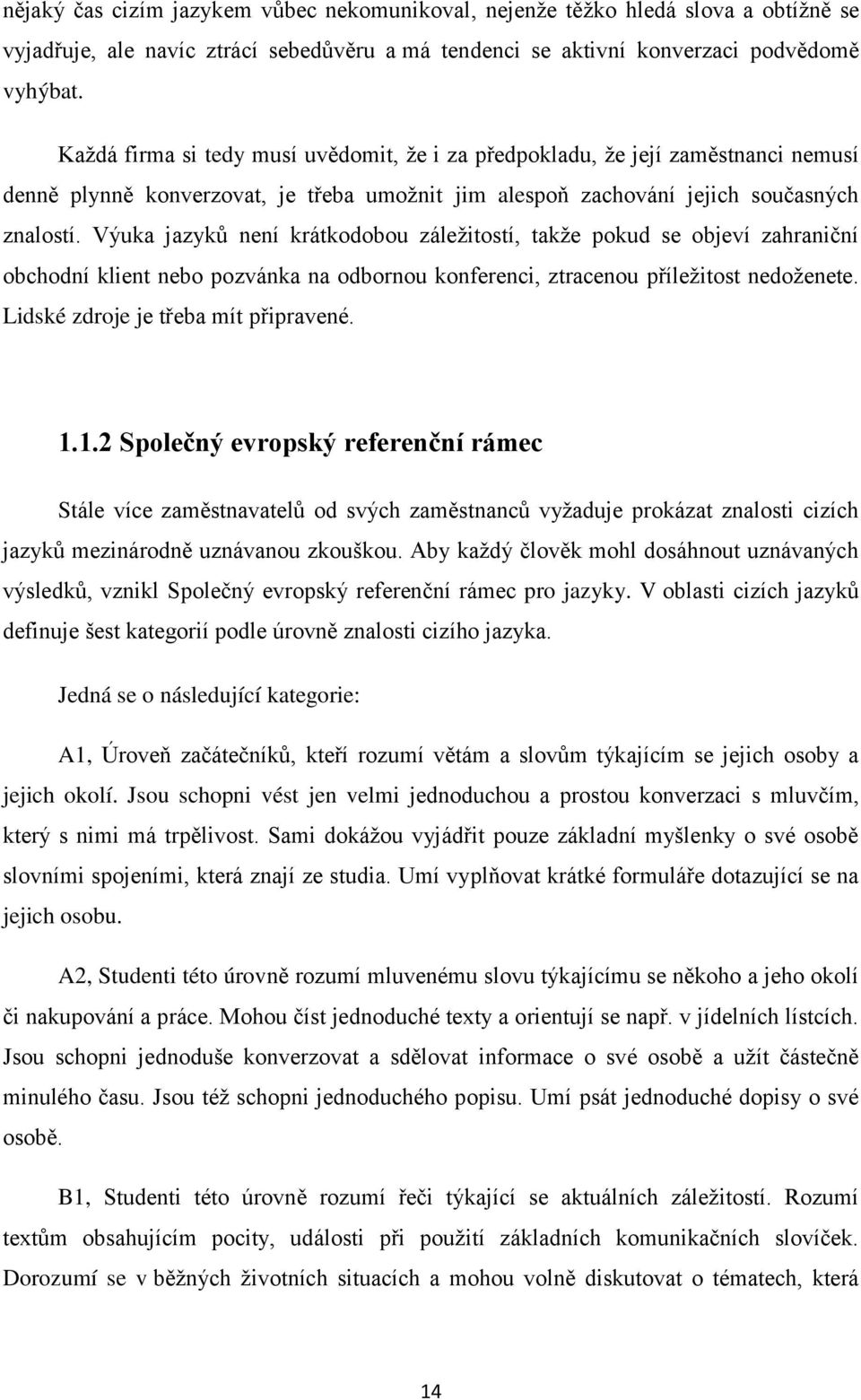 Výuka jazyků není krátkodobou záleţitostí, takţe pokud se objeví zahraniční obchodní klient nebo pozvánka na odbornou konferenci, ztracenou příleţitost nedoţenete.