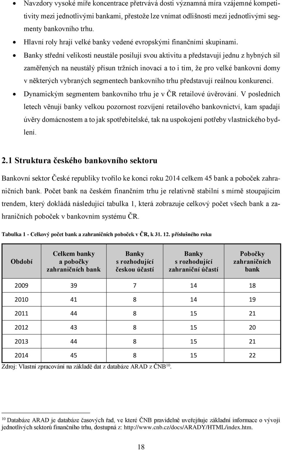 Banky střední velikosti neustále posilují svou aktivitu a představují jednu z hybných sil zaměřených na neustálý přísun tržních inovací a to i tím, že pro velké bankovní domy v některých vybraných