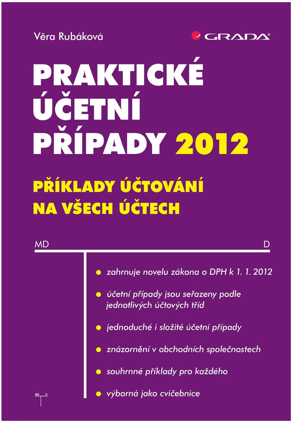 1. 2012 účetní případy jsou seřazeny podle jednotlivých účtových tříd