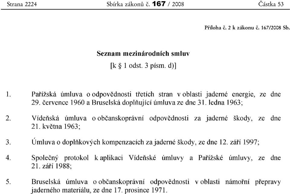 167 / 2008 Částka 53