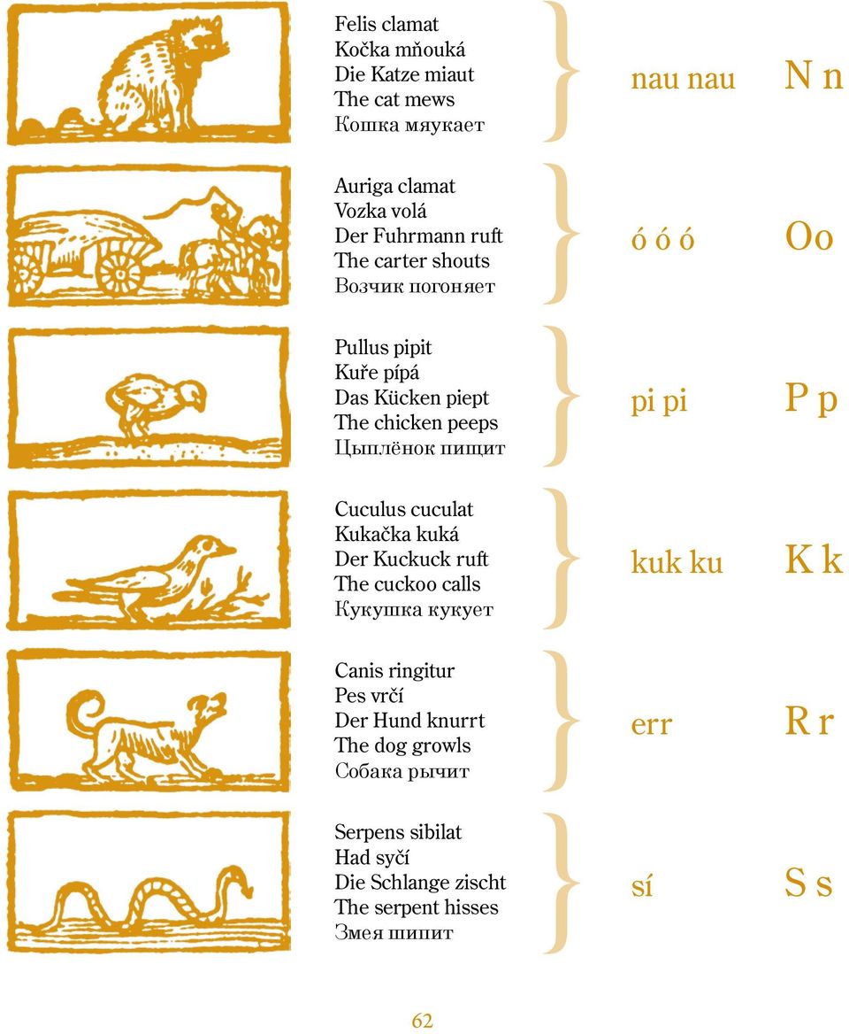 p Cuculus cuculat Kukačka kuká Der Kuckuck ruft The cuckoo calls Кукушка кукует kuk ku K k Canis ringitur Pes vrčí Der Hund