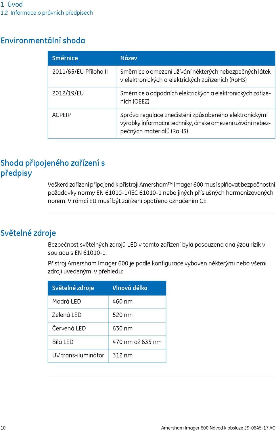 zařízeních (RoHS) Směrnice o odpadních elektrických a elektronických zařízeních (OEEZ) Správa regulace znečistění způsobeného elektronickými výrobky informační techniky, čínské omezení užívání