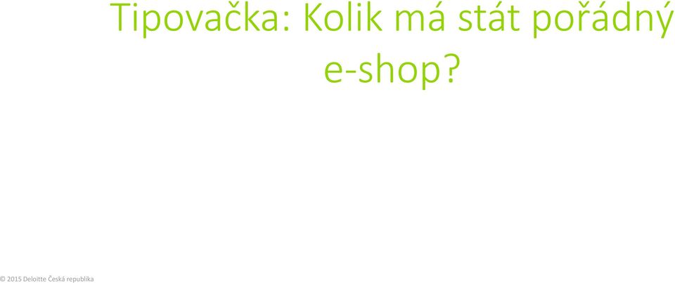 e-shop?