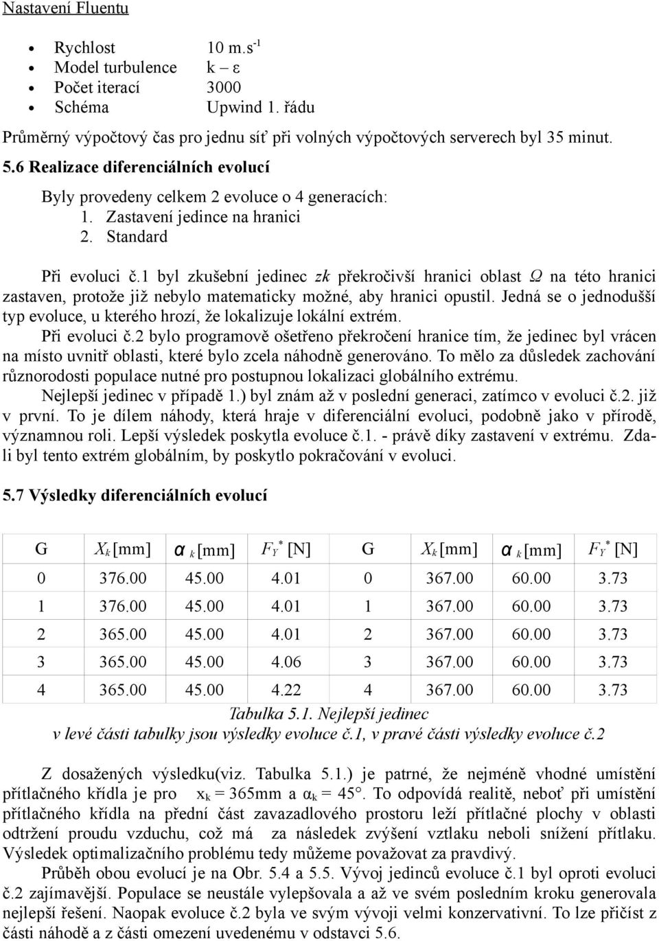 1 byl zkušební jedinec zk překročivší hranici oblast Ω na této hranici zastaven, protože již nebylo matematicky možné, aby hranici opustil.