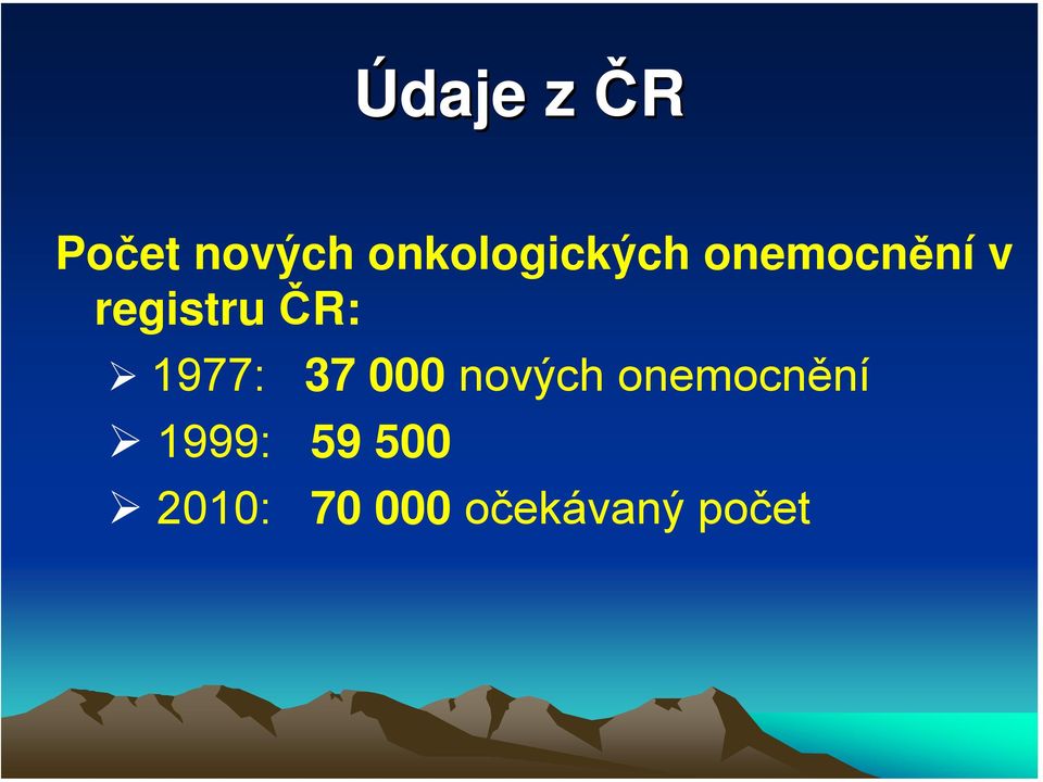 registru ČR: 1977: 37 000 nových