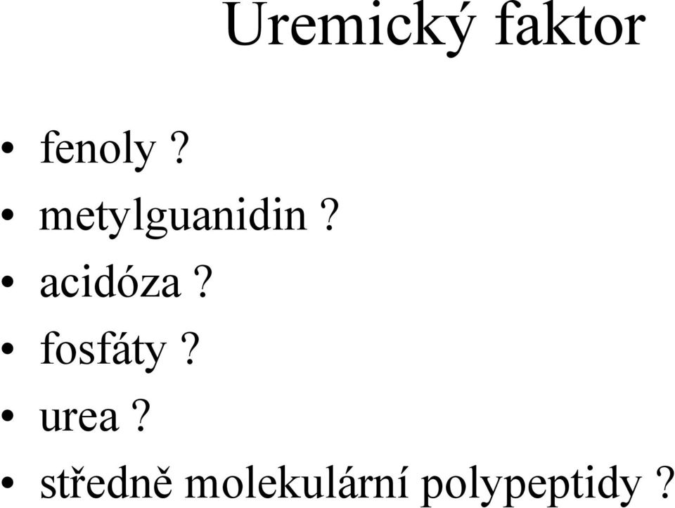 fosfáty? urea?