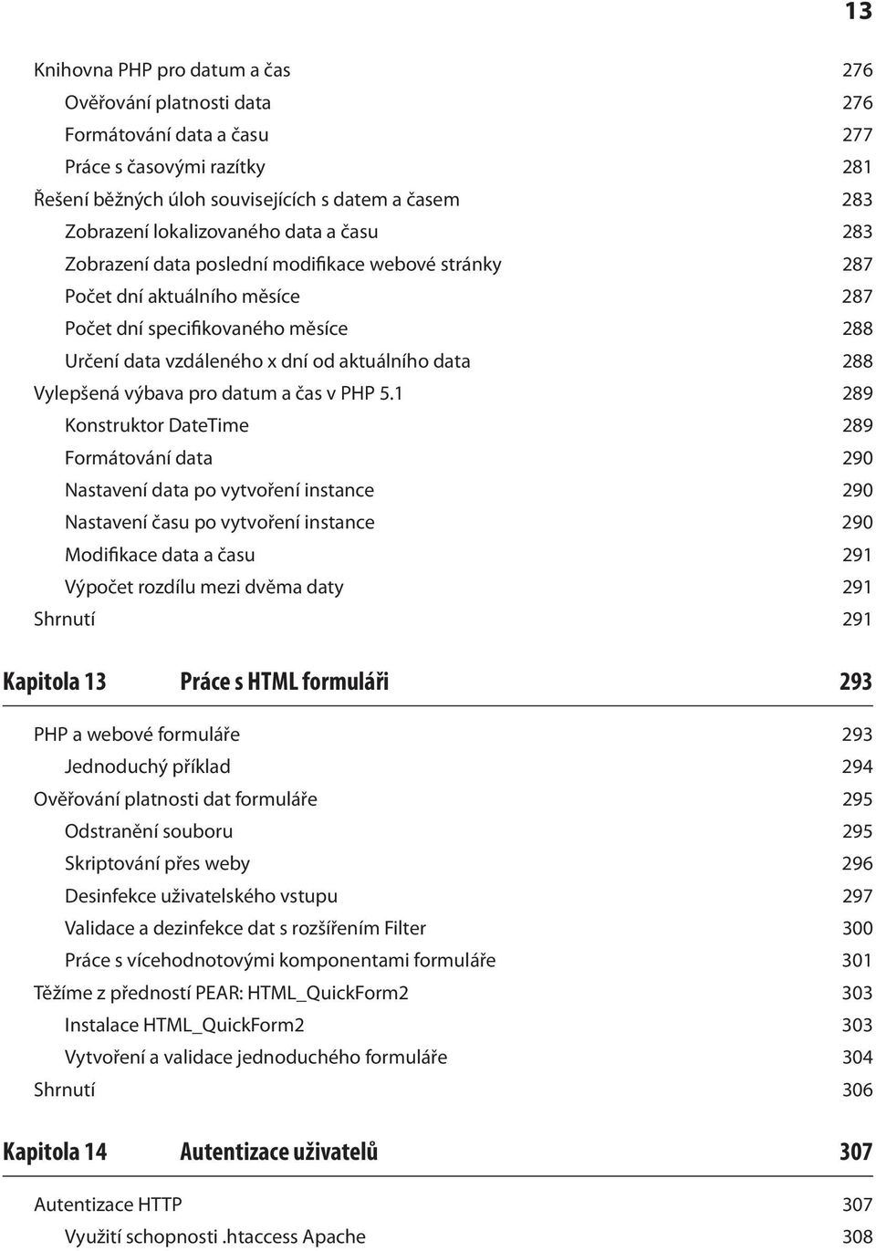 data 288 Vylepšená výbava pro datum a čas v PHP 5.