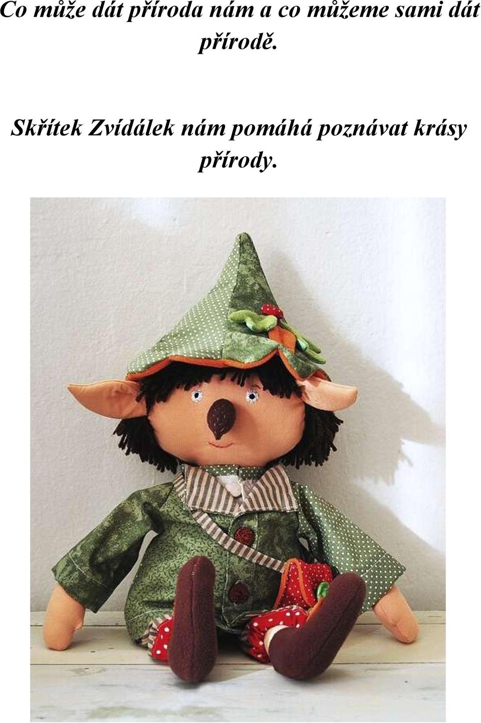 Skřítek Zvídálek nám