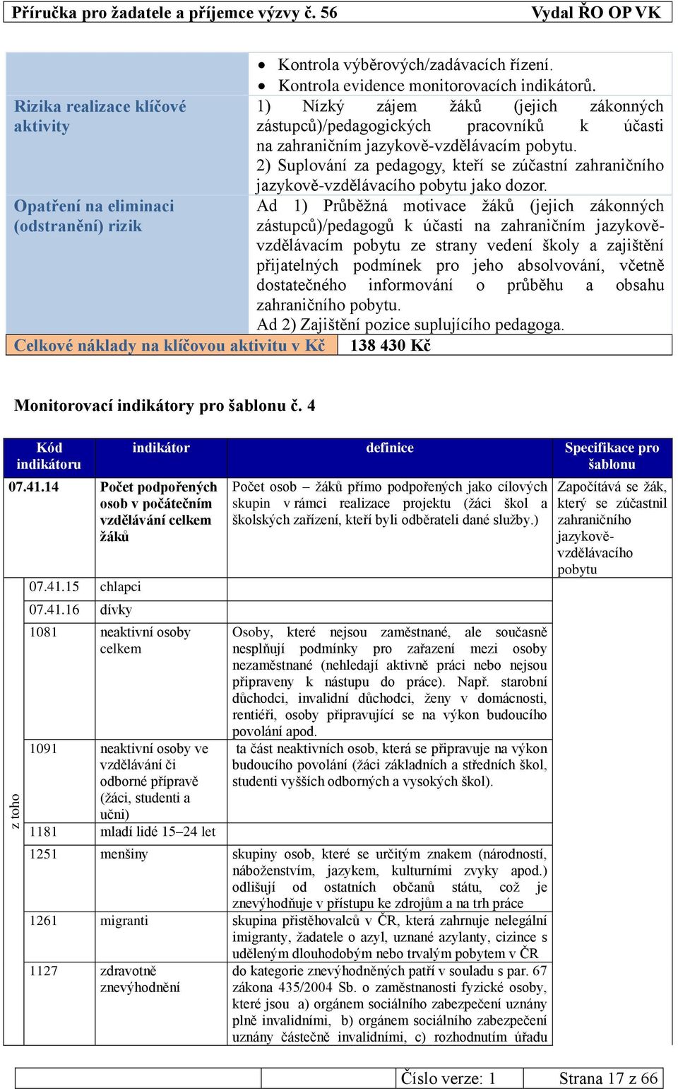 2) Suplování za pedagogy, kteří se zúčastní zahraničního jazykově-vzdělávacího pobytu jako dozor.