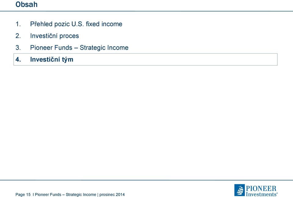 Pioneer Funds Strategic Income 4.