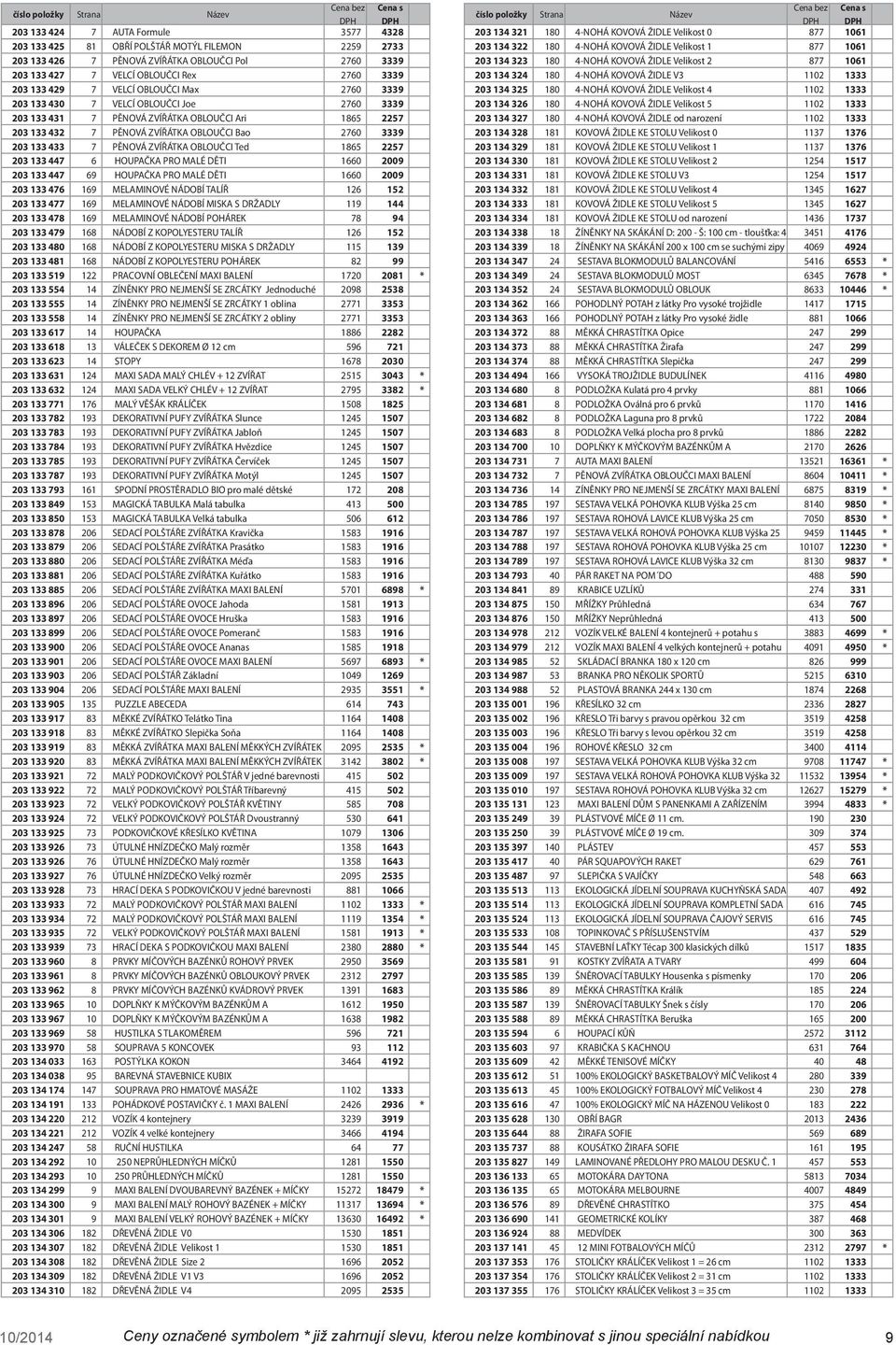 ZVÍŘÁTKA OBLOUČCI Ted 1865 2257 203 133 447 6 HOUPAČKA PRO MALÉ DĚTI 1660 2009 203 133 447 69 HOUPAČKA PRO MALÉ DĚTI 1660 2009 203 133 476 169 MELAMINOVÉ NÁDOBÍ TALÍŘ 126 152 203 133 477 169