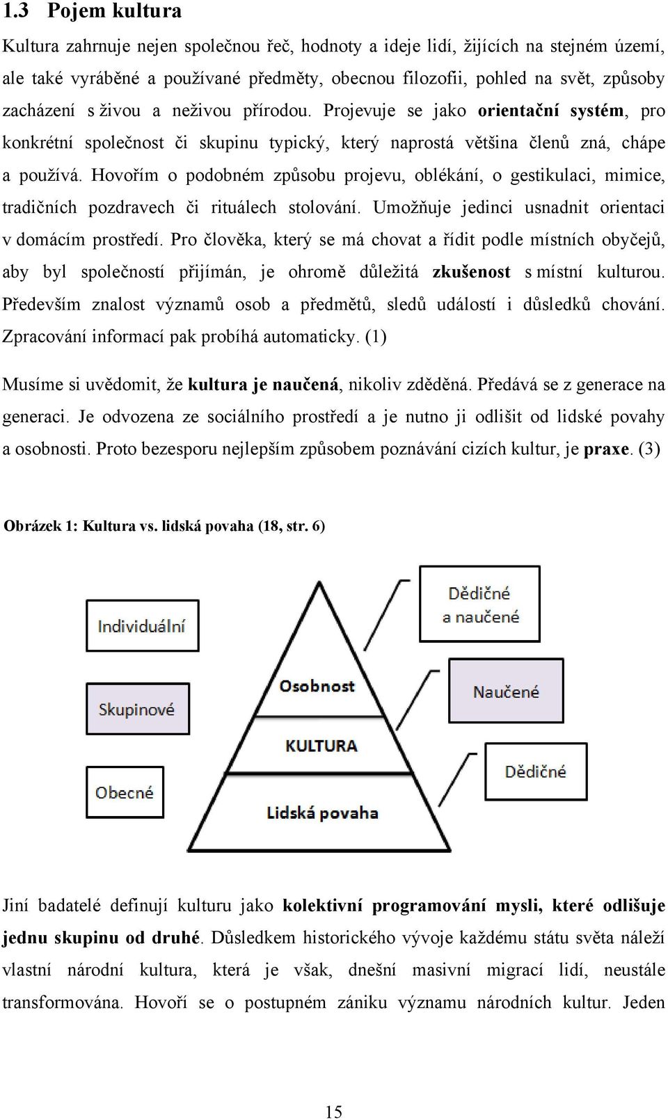 Hovořím o podobném způsobu projevu, oblékání, o gestikulaci, mimice, tradičních pozdravech či rituálech stolování. Umožňuje jedinci usnadnit orientaci v domácím prostředí.