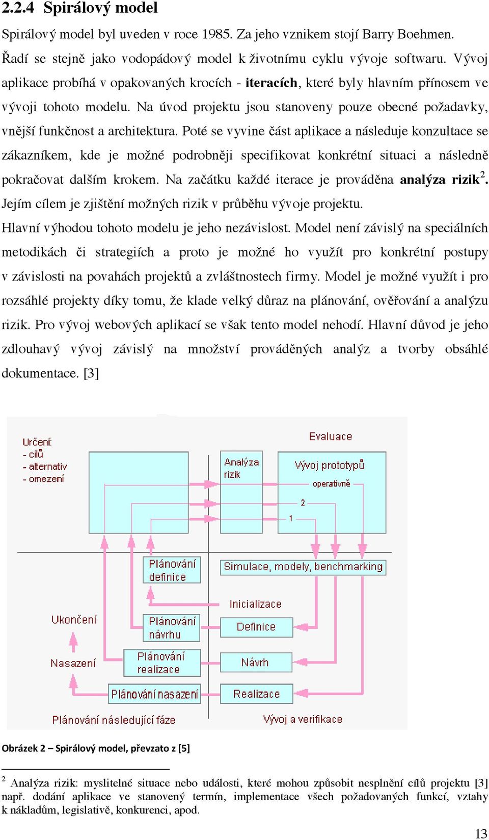 Poté se vyvine část aplikace a následuje konzultace se zákazníkem, kde je možné podrobněji specifikovat konkrétní situaci a následně pokračovat dalším krokem.