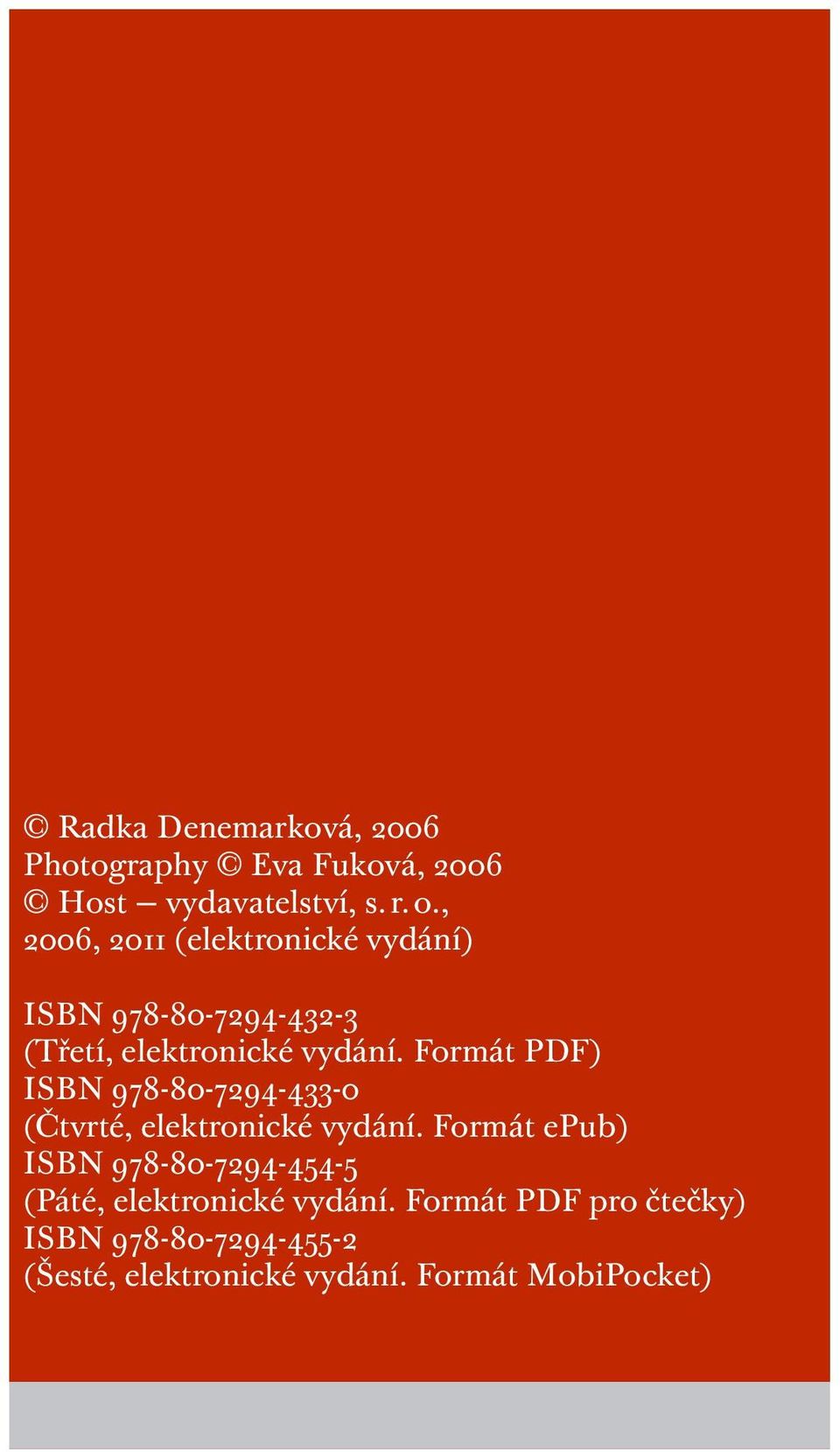 Formát PDF) ISBN 978-80-7294-433-0 (Čtvrté, elektronické vydání.