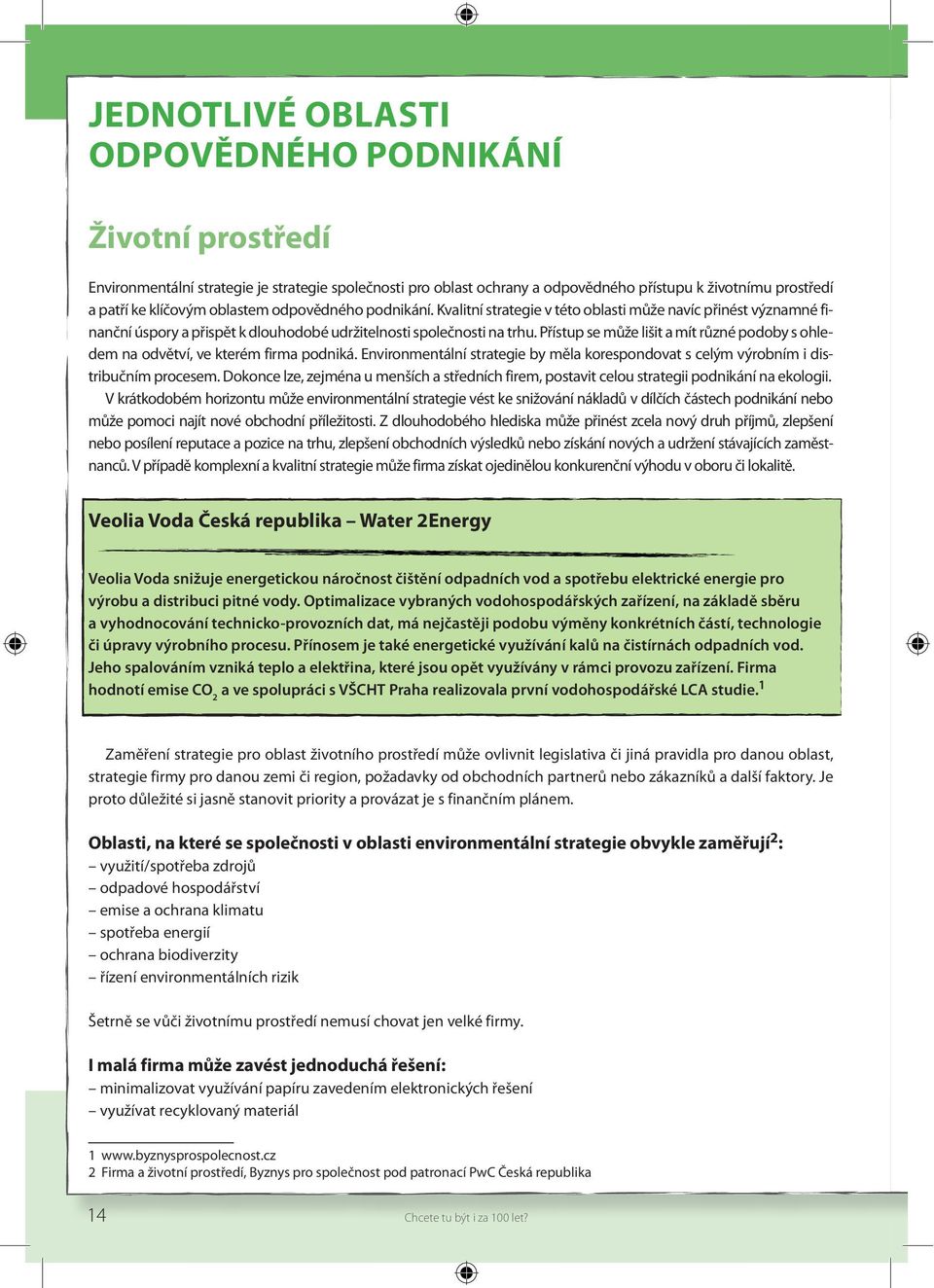 Přístup se může lišit a mít různé podoby s ohledem na odvětví, ve kterém firma podniká. Environmentální strategie by měla korespondovat s celým výrobním i distribučním procesem.