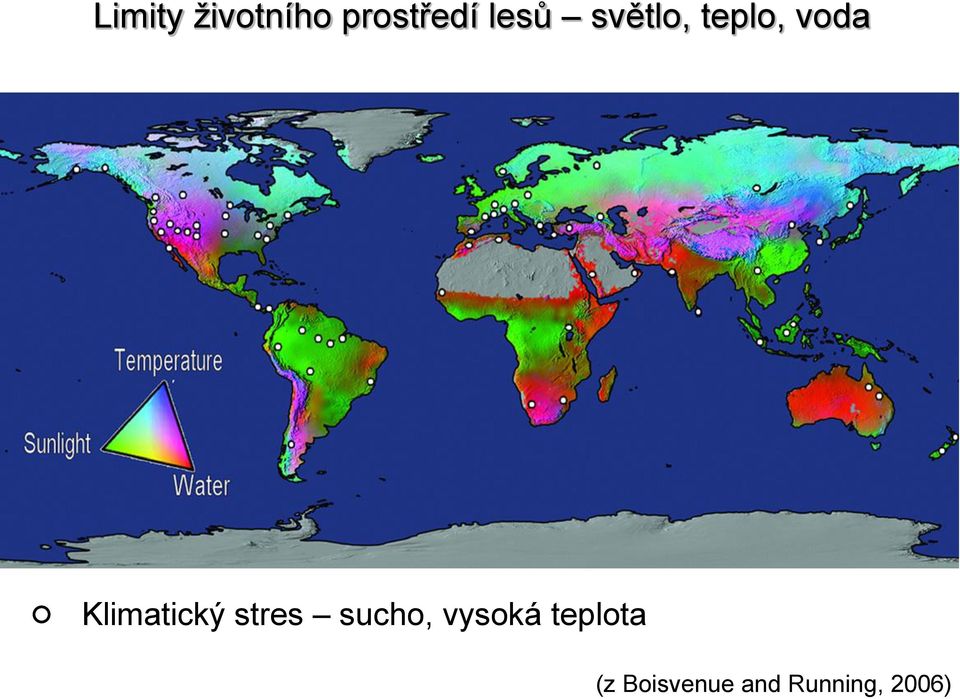 Klimatický stres sucho, vysoká