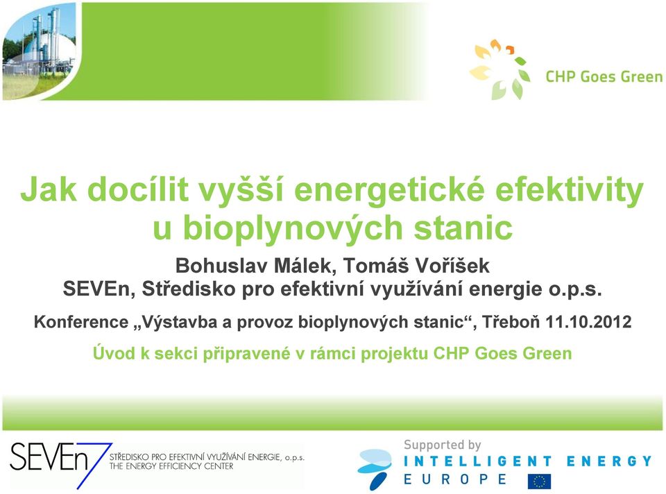 SEVEn, Středisko pro efektivní využívání energie o.