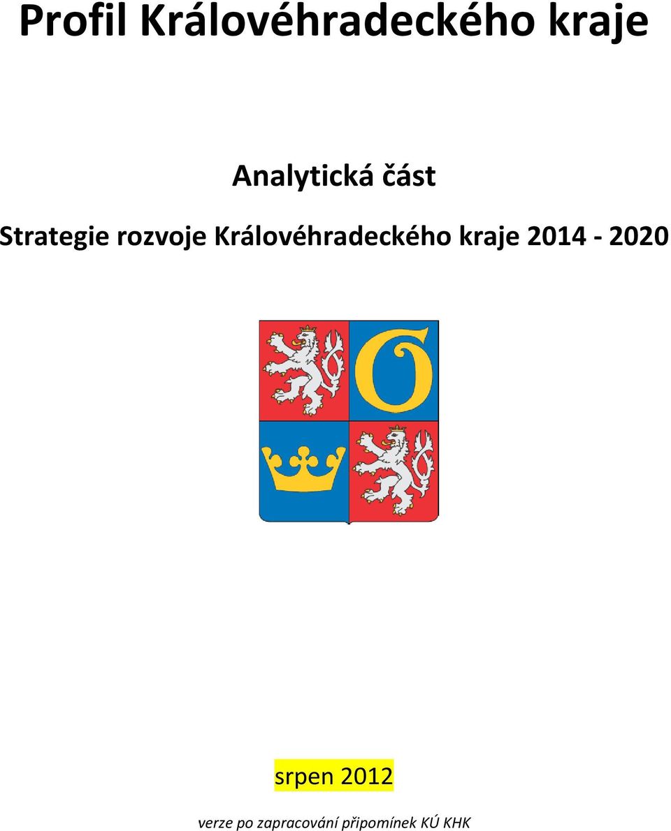 Královéhradeckého kraje 2014-2020