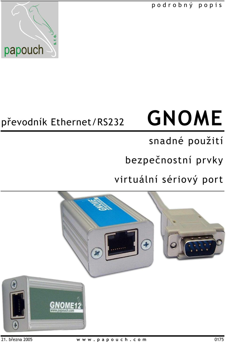 bezpečnostní prvky virtuální sériový