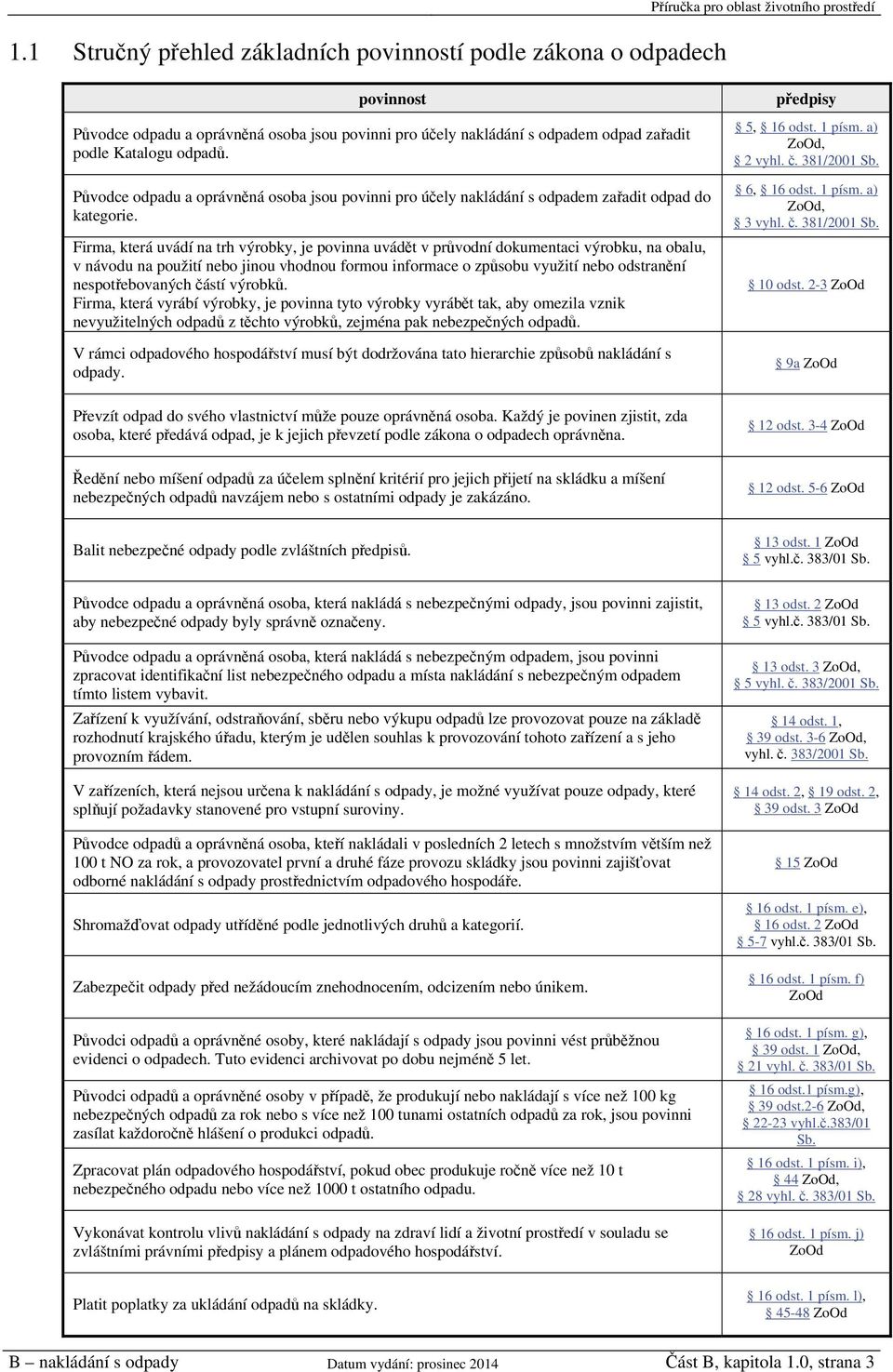 Firma, která uvádí na trh výrobky, je povinna uvádět v průvodní dokumentaci výrobku, na obalu, v návodu na použití nebo jinou vhodnou formou informace o způsobu využití nebo odstranění