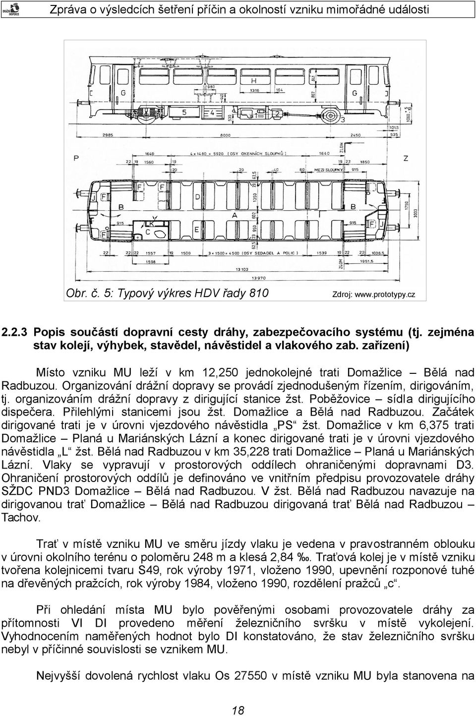 Organizování drážní dopravy se provádí zjednodušeným řízením, dirigováním, tj. organizováním drážní dopravy z dirigující stanice žst. Poběžovice sídla dirigujícího dispečera.