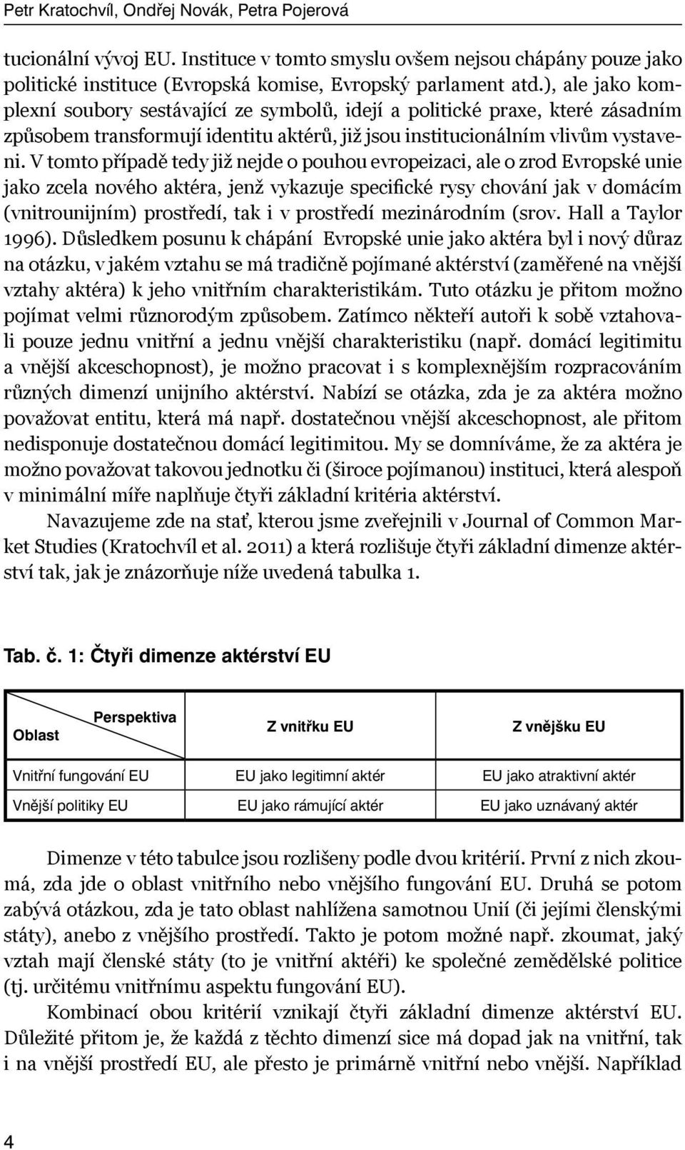 V tomto případě tedy již nejde o pouhou evropeizaci, ale o zrod Evropské unie jako zcela nového aktéra, jenž vykazuje specifické rysy chování jak v domácím (vnitrounijním) prostředí, tak i v