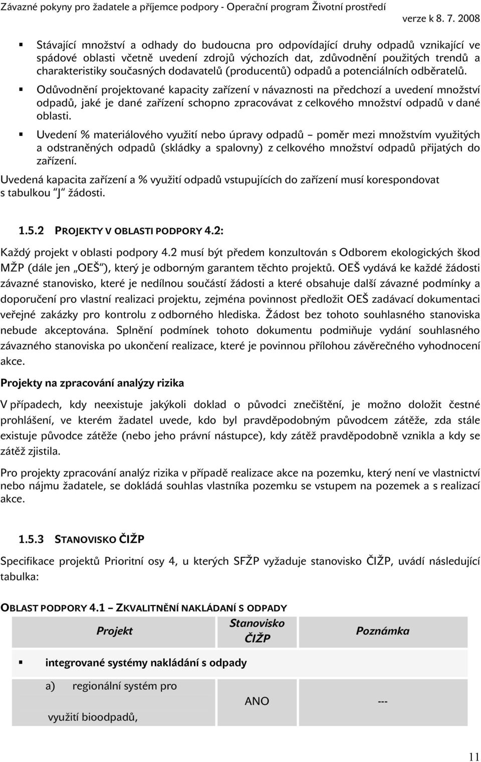 Odůvodnění projektované kapacity zařízení v návaznosti na předchozí a uvedení množství odpadů, jaké je dané zařízení schopno zpracovávat z celkového množství odpadů v dané oblasti.