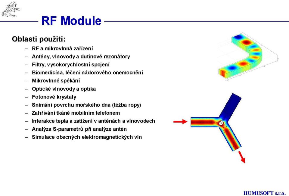 optika Fotonové krystaly Snímání povrchu mořského dna (těžba ropy) Zahřívání tkáně mobilním telefonem