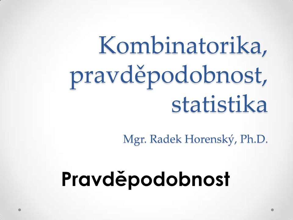 statistika Mgr.