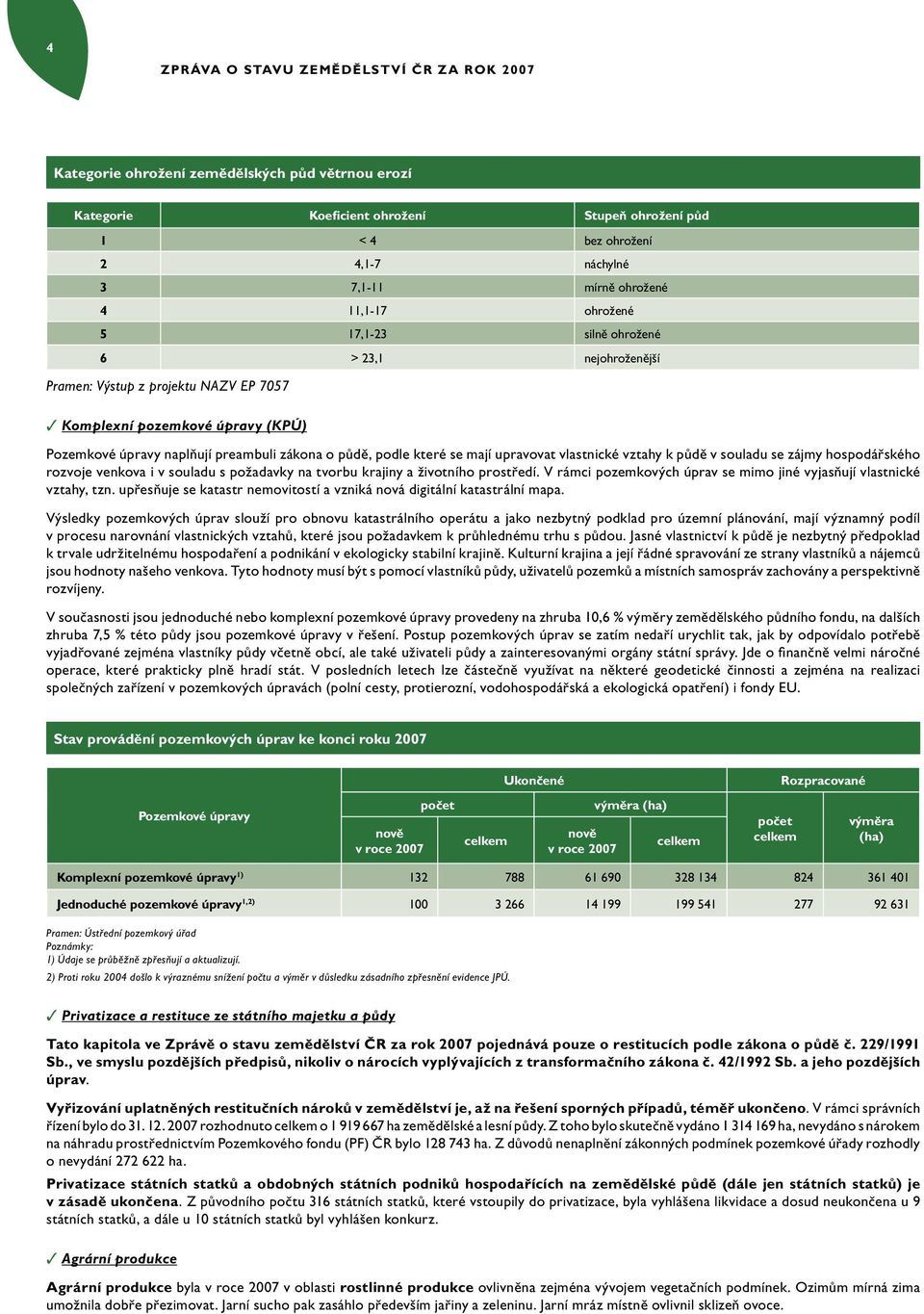 podle které se mají upravovat vlastnické vztahy k půdě v souladu se zájmy hospodářského rozvoje venkova i v souladu s požadavky na tvorbu krajiny a životního prostředí.